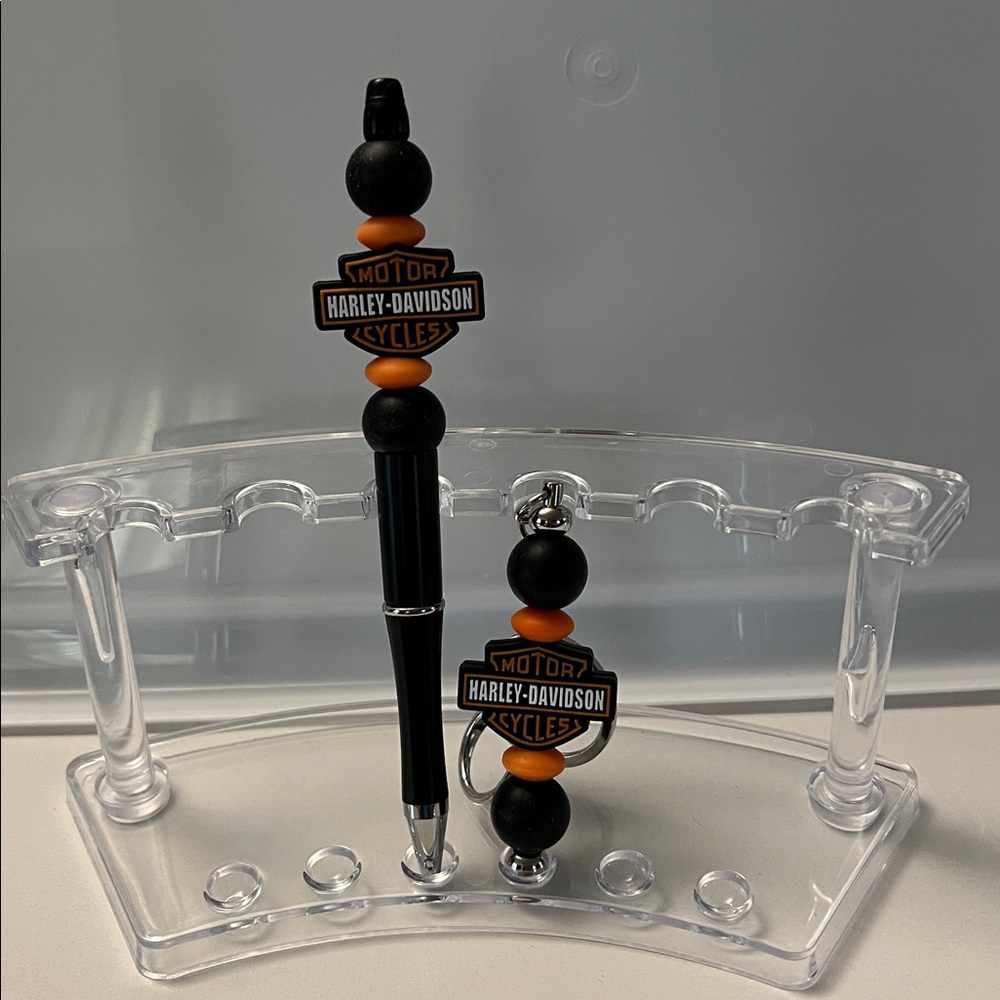 Harley-Davidson Pen and Keychain Set